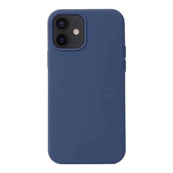 Liquid silikon skal till Apple iPhone 12 - Cobolt Blue