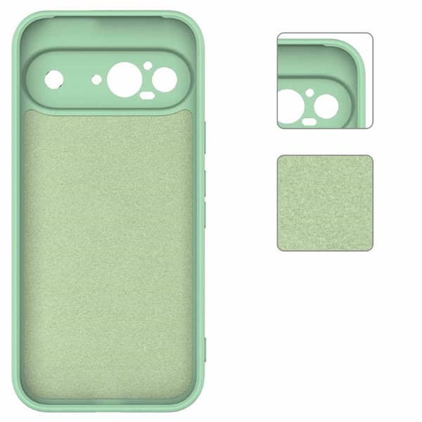 Liquid silikone cover til Google Pixel 9 - Mynte