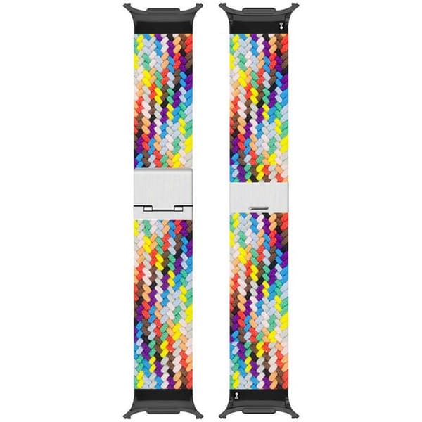 Flettet elastisk urrem til Samsung Galaxy Watch 9 (40mm) - Army