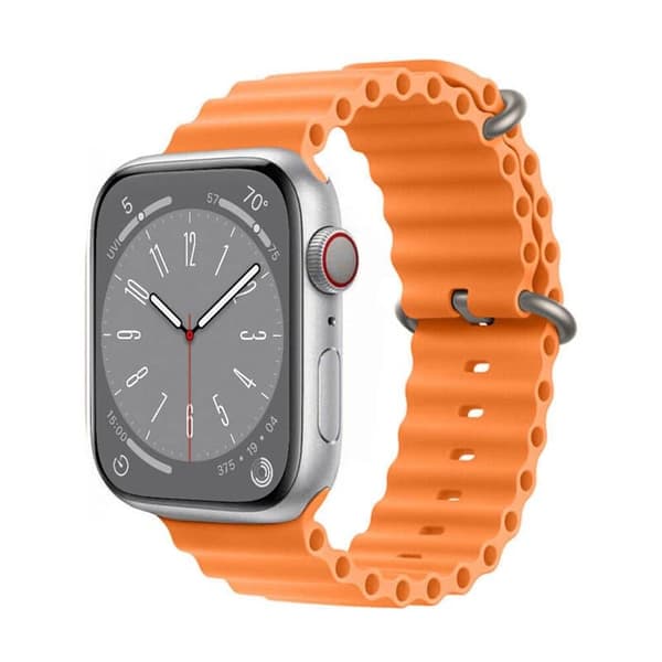 RIB kellon ranneke Apple Watch 9 (41mm) - Oranssi