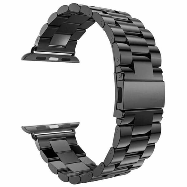 Urrem Rustfrit stÃ¥l til Apple Watch Ultra (49mm) - Sort