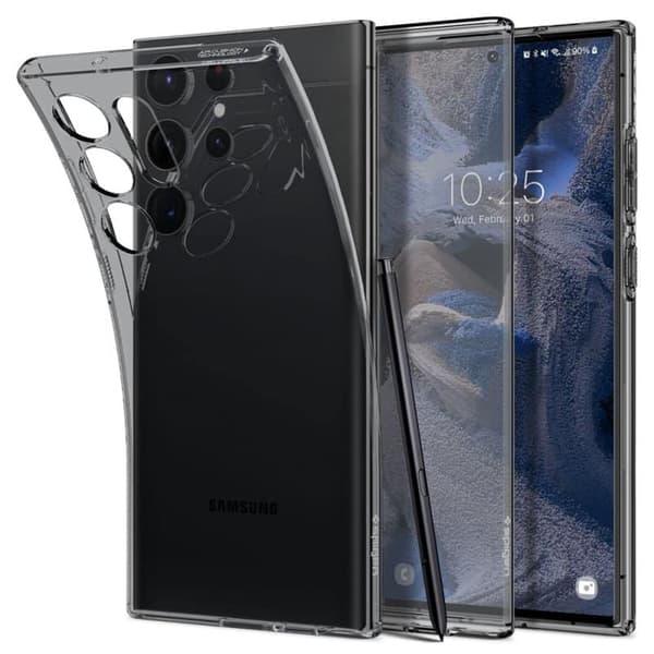 Spigen Liquid Crystal deksel til Samsung Galaxy S23 Ultra - Crys