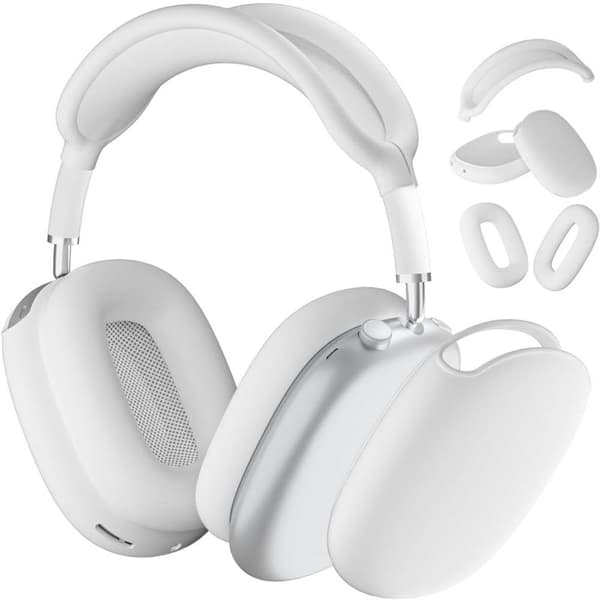 Silikoncover til Apple AirPods Max hovedtelefoner - White