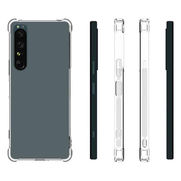 StÃ¸tsikkert silikon deksel til Sony Xperia 1 IV