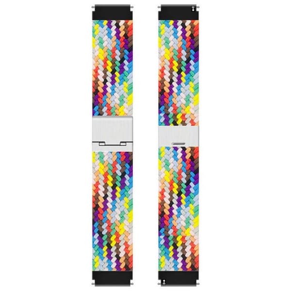 Flettet elastisk urrem til Suunto Run - Pride Edition