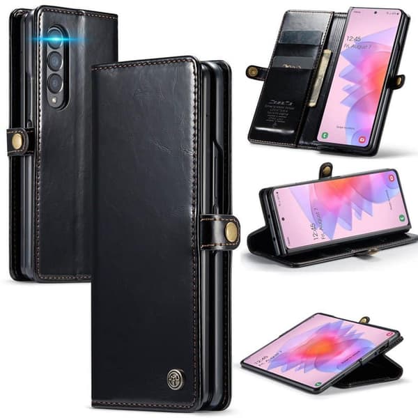 CaseMe mobildeksel 003 til Samsung Galaxy Z Fold 4 - Sort