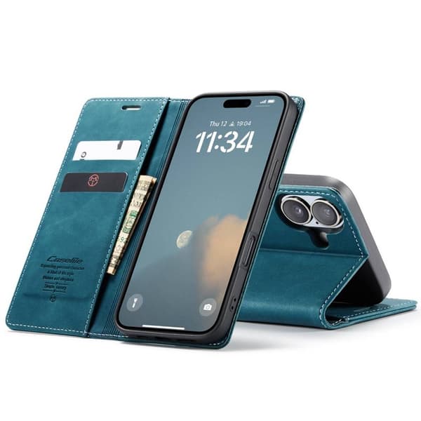 CaseMe mobildeksel 013 til Apple iPhone 16 Plus - BlÃ¥