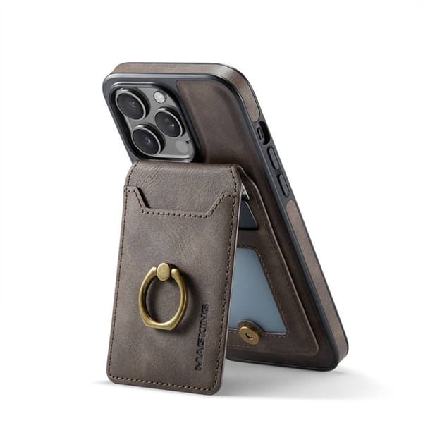 DG-Ming Magking K1 2i1 deksel til Apple iPhone 14 Pro - Coffee