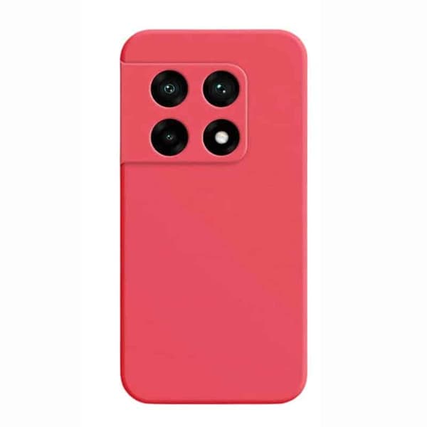 Liquid silikondeksel til OnePlus 10 Pro - Carmine