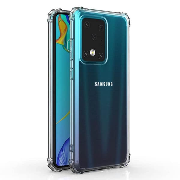 StÃ¸tsikkert silikon deksel til Samsung Galaxy S20 Ultra