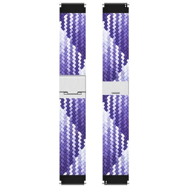 Flettet elastisk urrem til OnePlus Watch Lite - Gradient purple