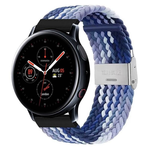 Flettet Elastisk urrem til Samsung Galaxy Watch Active 2 (44mm)