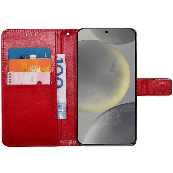 Wallet cover 3-kort til Samsung Galaxy S26 - RÃ¸d