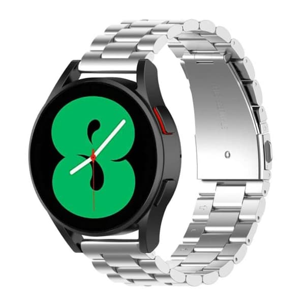 Urrem Rustfrit stÃ¥l til Samsung Galaxy Watch 4 (40mm) - SÃ¸lv