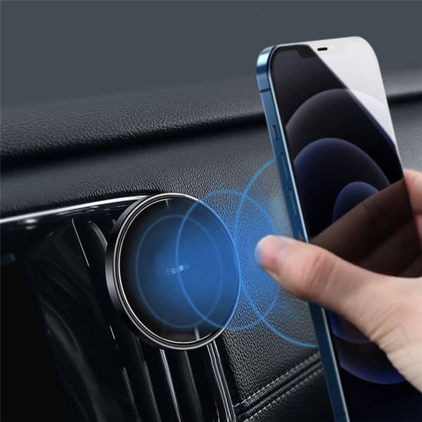 BASEUS Magnetic Radar Bilholder - Sort