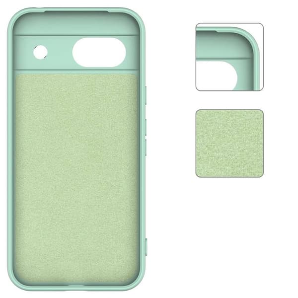 Liquid silikone cover til Google Pixel 8a - Mynte