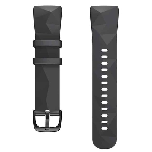 Twin Sport Kellon ranneke Fitbit Charge 3- Musta/harmaa
