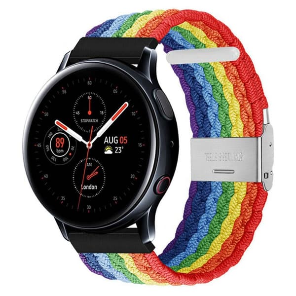 Flettet Elastisk urrem til Samsung Galaxy Watch Active 2 (44mm)