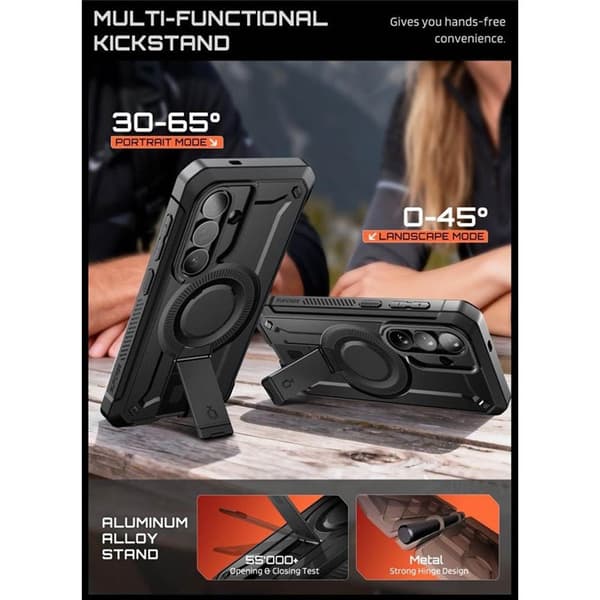 SUPCASE UB Pro Mag 2-set cover til Samsung Galaxy S26 - Sort