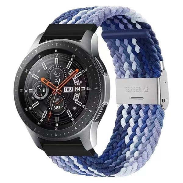 Flettet Elastisk urrem til Samsung Galaxy Watch 46mm - Gradientb
