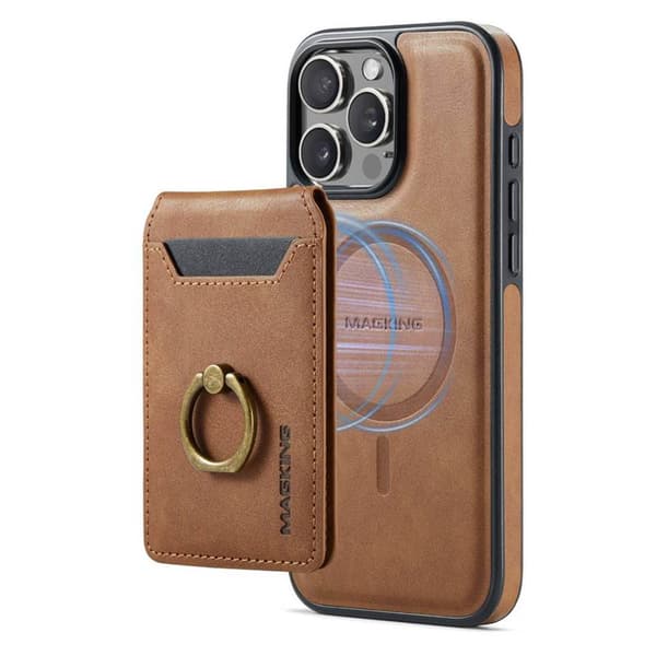 DG-Ming Magking K1 2i1 deksel til Apple iPhone 16 Pro Max - Brun