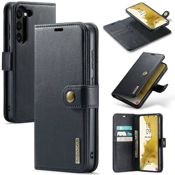 Wallet DG-Ming 2i1 til Samsung Galaxy S23 FE - Sort