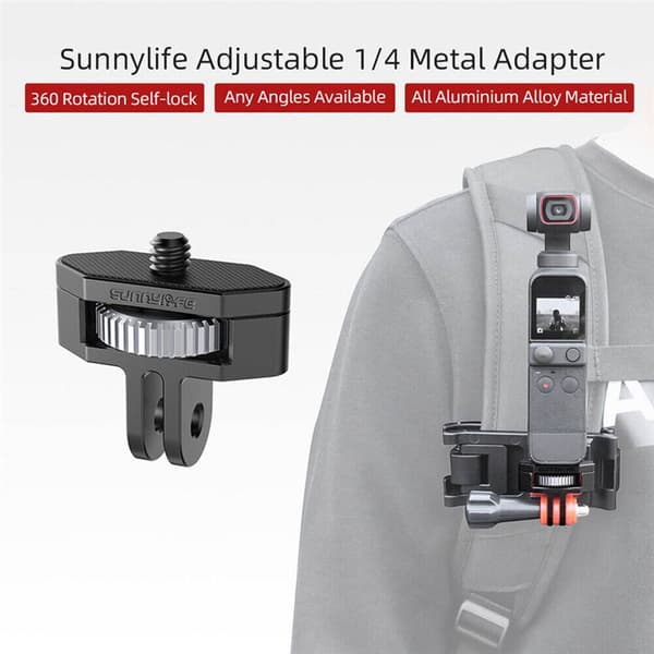 Sunnylife 1/4" adapter til DJI Osmo Pocket 3