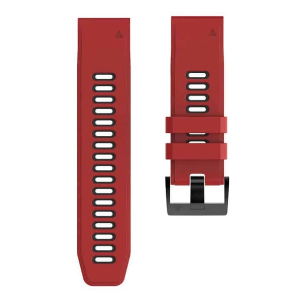 Twin kellon ranneke Garmin Instinct E (45mm) - Punamusta