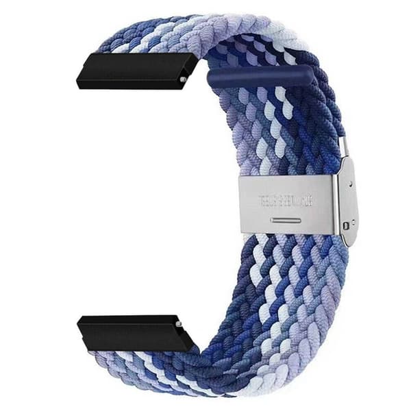 Flettet Elastisk urrem til Garmin Forerunner 255 - Gradientblue