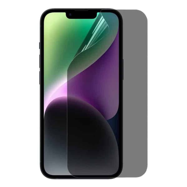 Privacy Näytönsuoja 3D Pehmeä HydroGel Apple iPhone 14