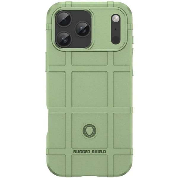 Rugged Shield cover til Apple iPhone 18 Pro Max - Army