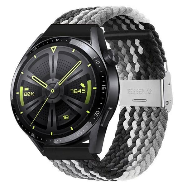 Flettet Elastisk urrem til Huawei Watch GT3 (46mm) - Gradient gr