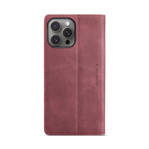CaseMe mobildeksel 013 til Apple iPhone 16 Pro Max - Burgunder