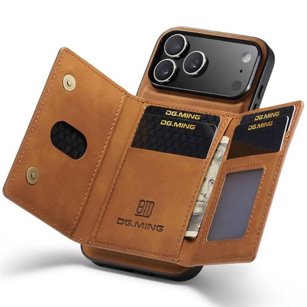 DG-Ming M2 cover til Apple iPhone 17 Pro - Brun