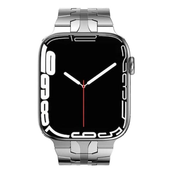 Iron Man Rustfrit StÃ¥l Urrem til Apple Watch 7 (41mm) - SÃ¸lv