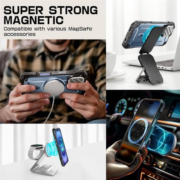 SUPCASE UB Mag XT deksel til Apple iPhone 16 - Tilt