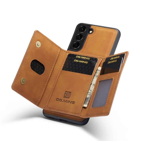 DG-Ming M2 deksel til Samsung Galaxy S24 Plus - Brun