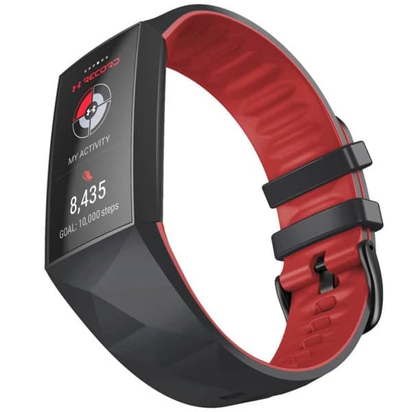 Twin Sport urrem til Fitbit Charge 3- Sort/rød