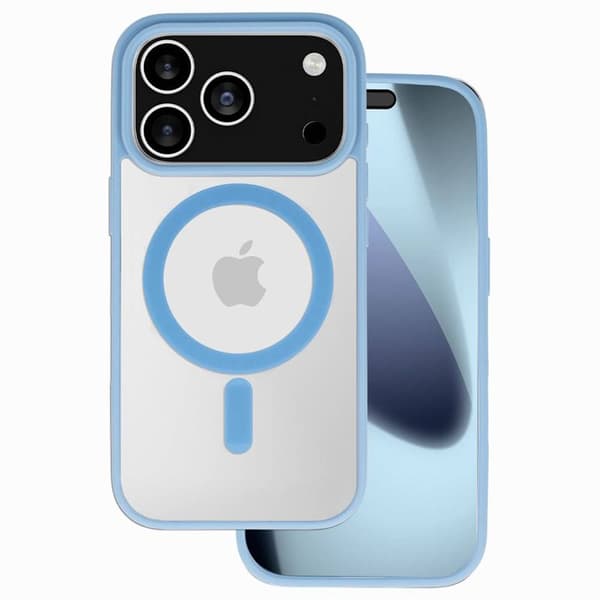 Acrylic MagSafe deksel til Apple iPhone 17 Pro - Sierra Blue