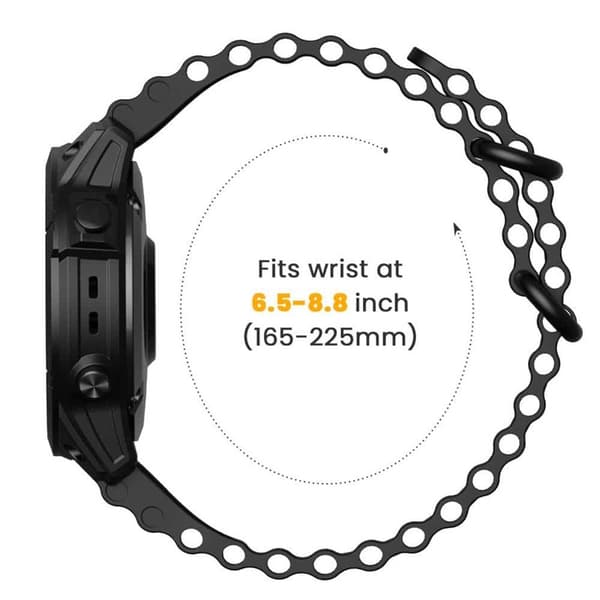 Ocean Urrem til Garmin Quatix 7X - Sort