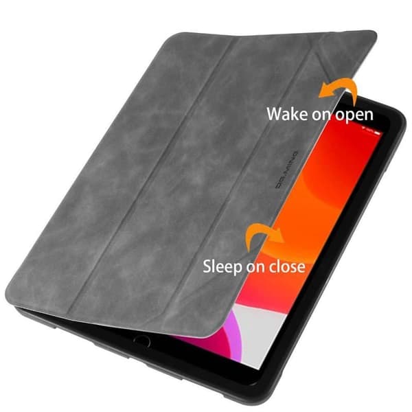 DG-Ming Aktiv Tablet Cover til Apple iPad 10.2 (2020) - Grå