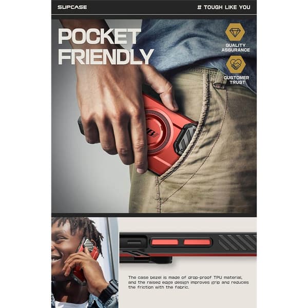 SUPCASE UB Mag XT cover til Apple iPhone 16e - Ruddy
