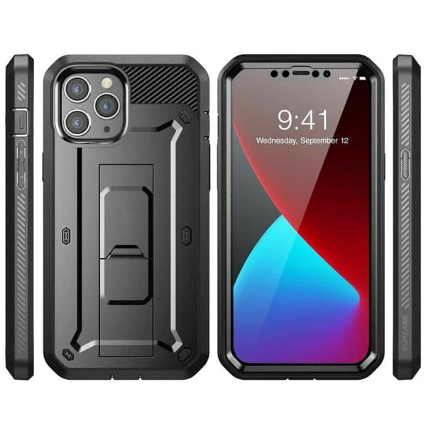 SUPCASE UB Pro cover til Apple iPhone 12 - Sort