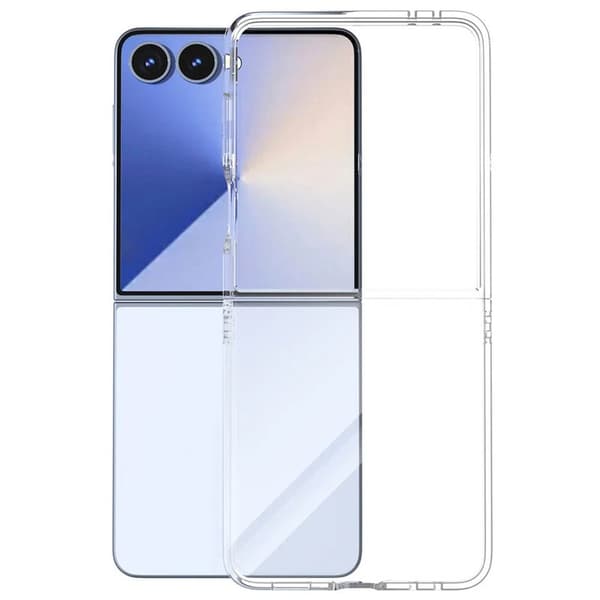 Crystal Clear Case til Samsung Galaxy Z Flip 7 - Clear