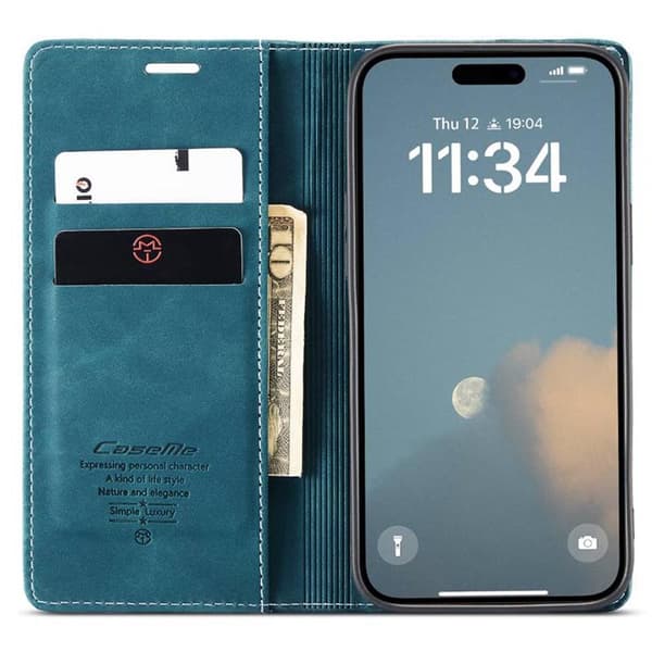 CaseMe mobilcover 013 til Apple iPhone 16 Plus - BlÃ¥