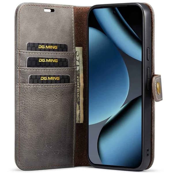 Wallet DG-Ming 2i1 til Google Pixel 11 Pro - Grå