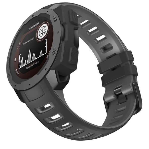 Twin Sport Kellon ranneke Garmin Instinct- Musta/harmaa
