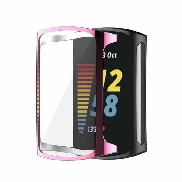 Silikondeksel til Fitbit Charge 5 - Rosa