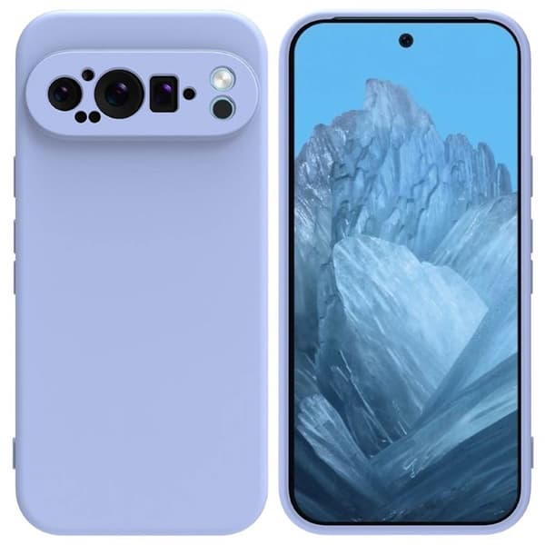 Liquid silikone cover til Google Pixel 9 Pro - Lavender