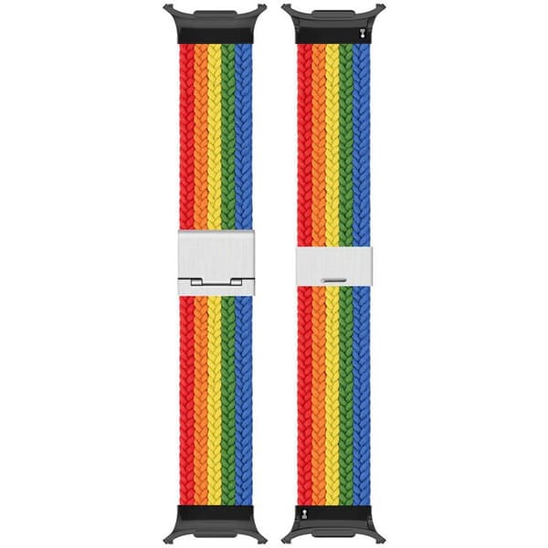Flettet elastisk urrem til Samsung Galaxy Watch 9 Classic (46mm)